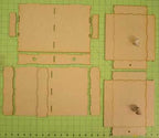 Drawer Add-On For Paint Rack - Double Drawer - 