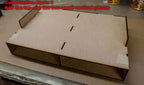 Drawer Add-On For Paint Rack - Double Drawer - 