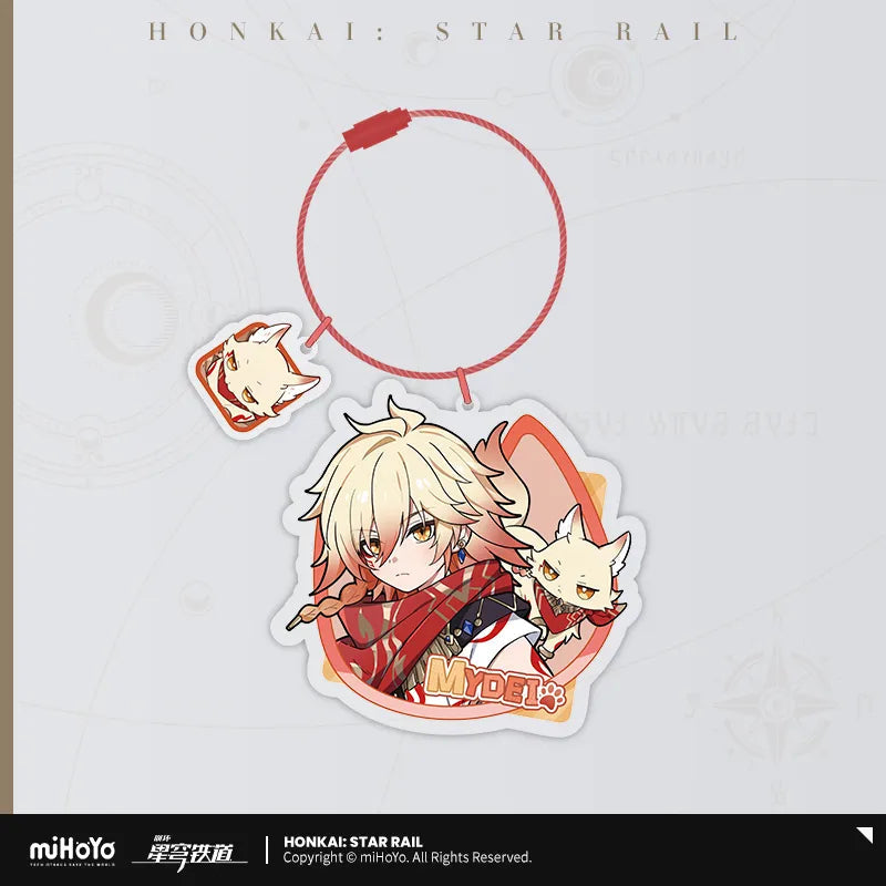 Little Cat Series Acrylic Keychain Honkai: Star Rail
