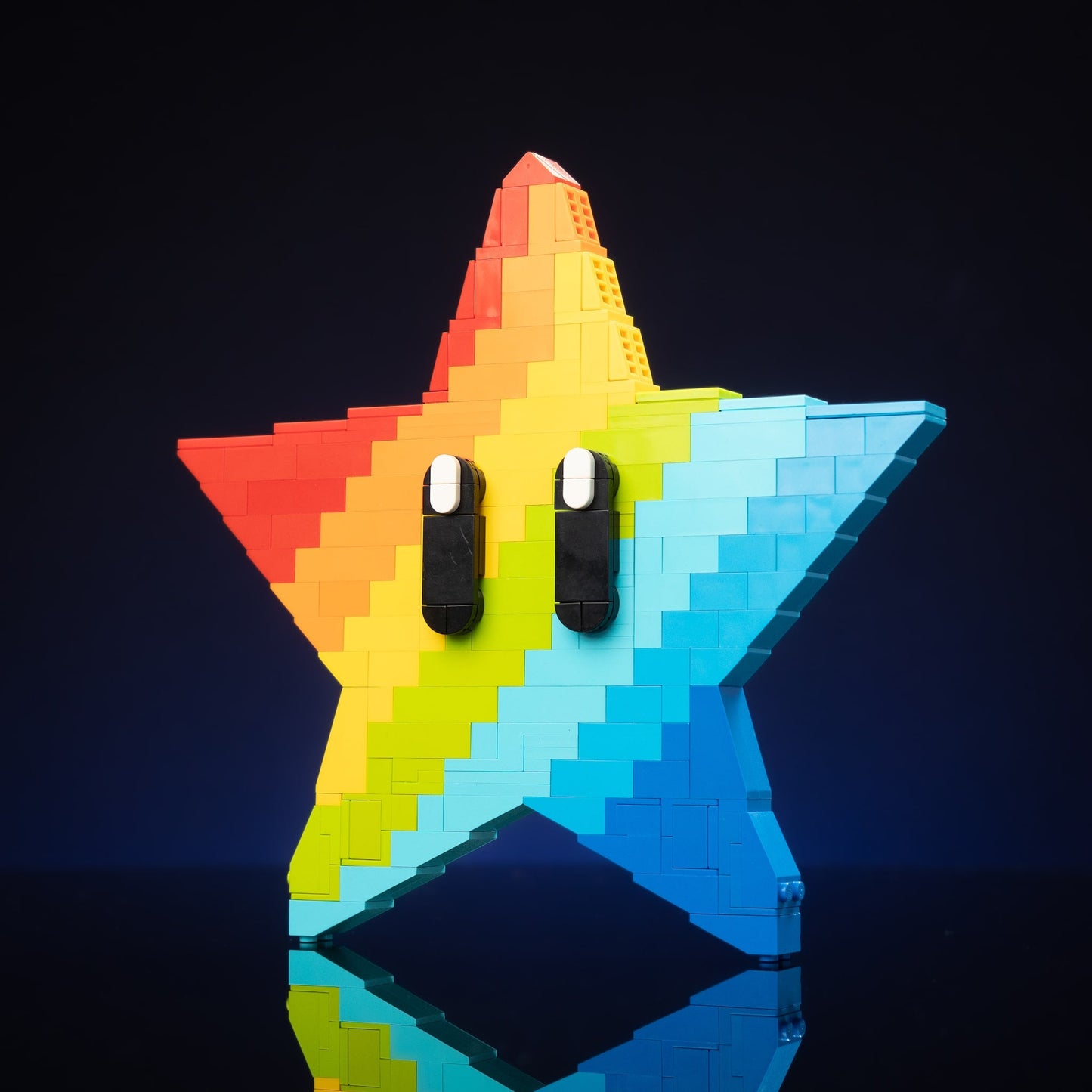 Life-Sized Rainbow Star