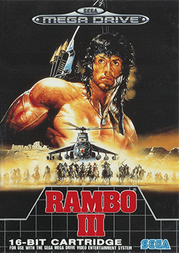 Rambo III (Sega Genesis) - Game Manual Only