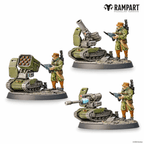 Rampart Modular Terrain: City Defenders Miniature Pack - 