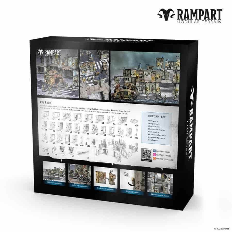 Rampart Modular Terrain: City Ruins - 