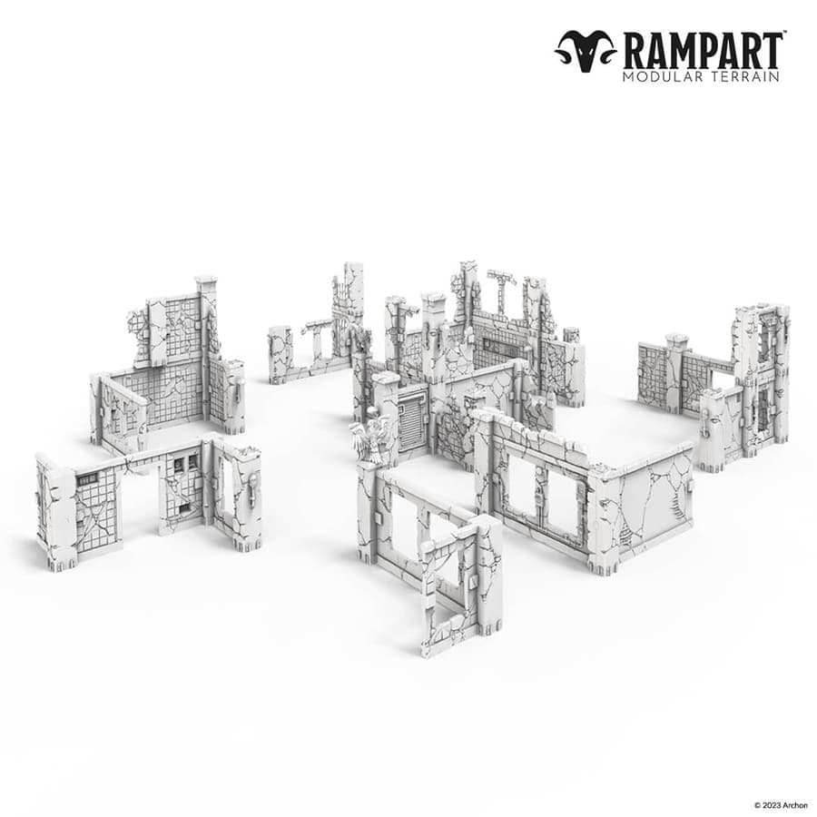 Rampart Modular Terrain: City Ruins - 
