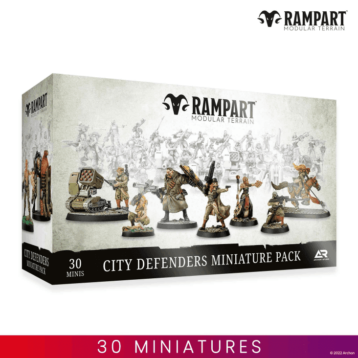 Rampart Modular Terrain: City Ruins Bits - 