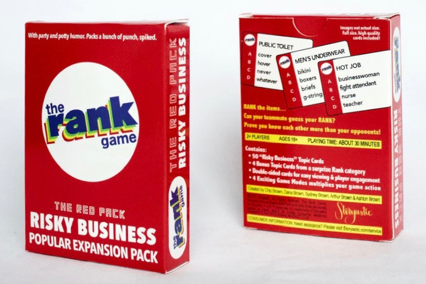 The Rank Game: More Risky Business (Standalone & Expansion Pack)