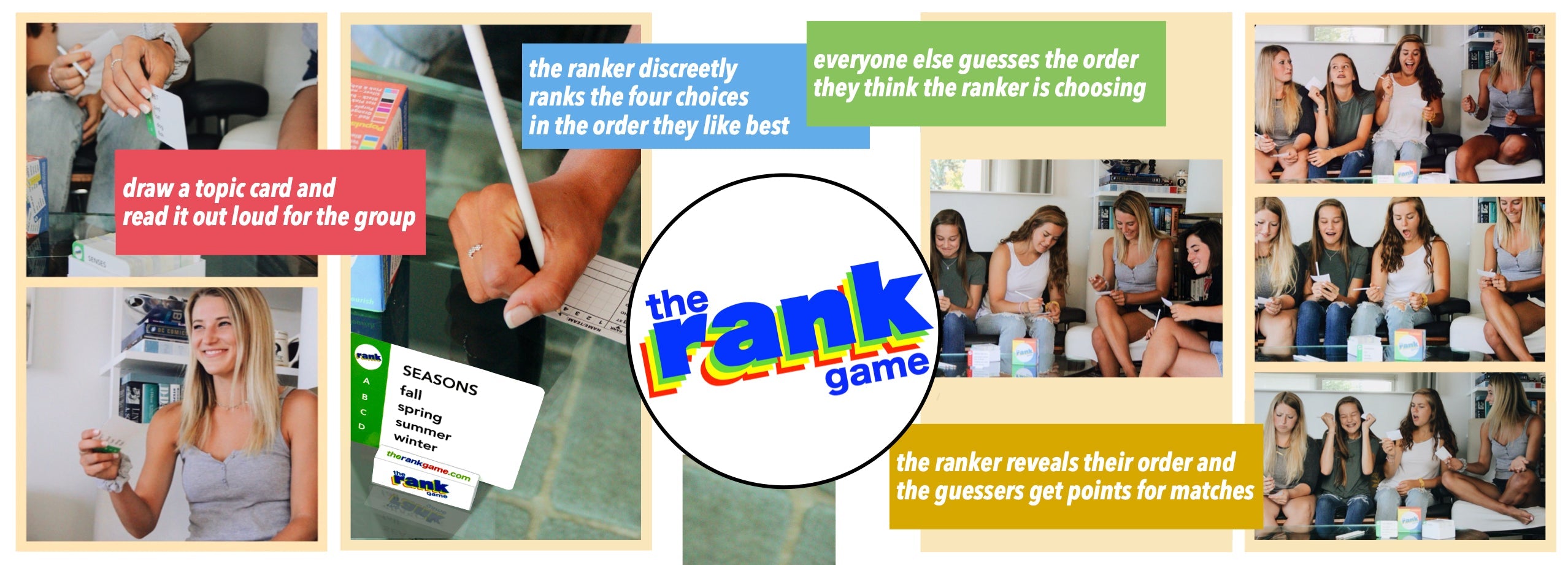 The Rank Game On-the-Go: MORE Guys Night (Grey Pack)