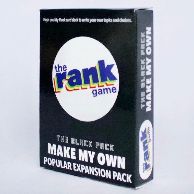 The Rank Game: Make My Own Pack (Standalone & Expansion Pack)