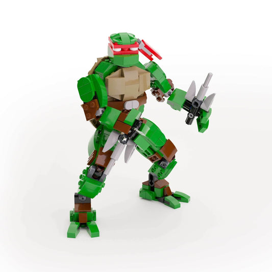 Raphael - Custom TMNT Figure made using LEGO parts - B3 Customs - 