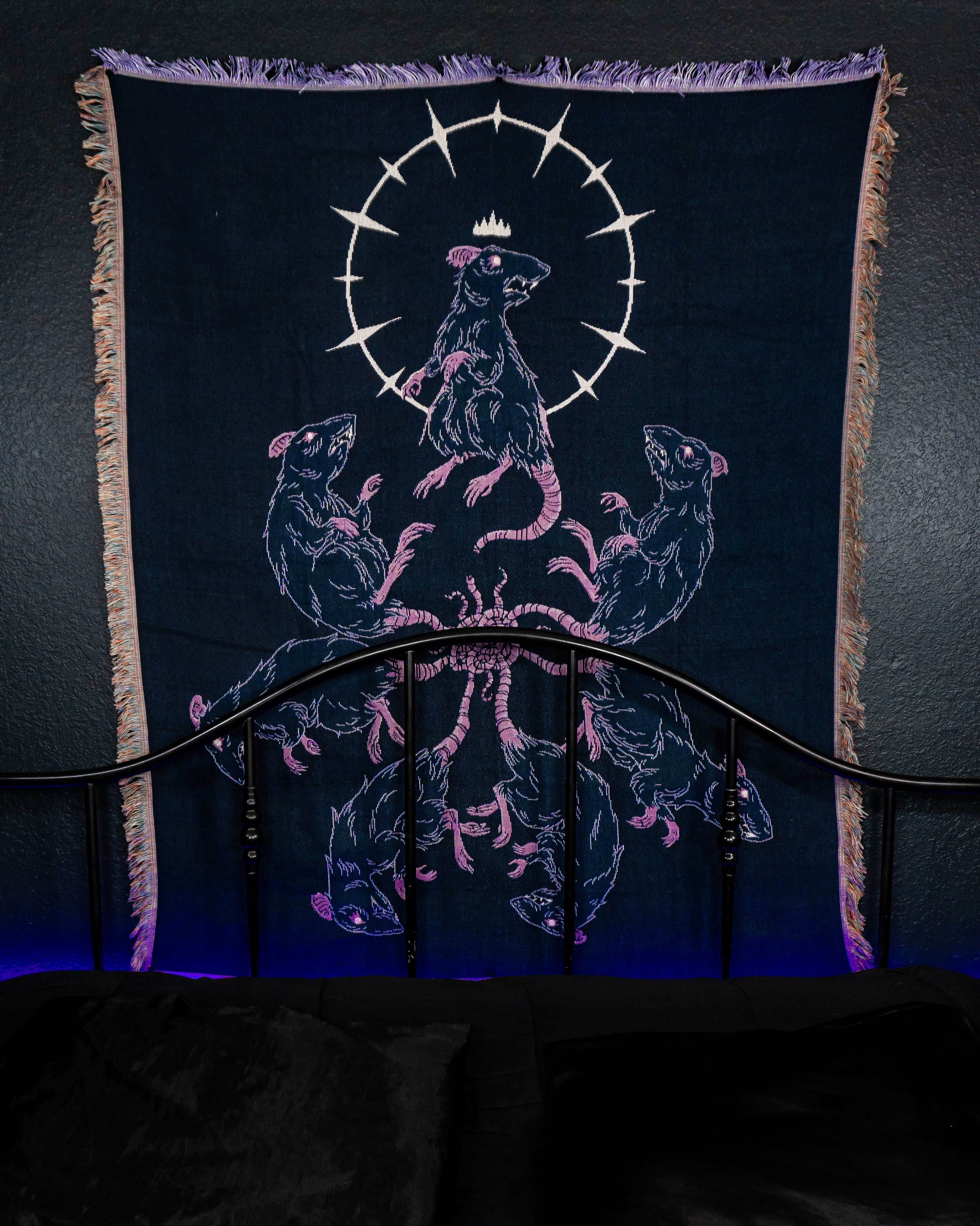 Rat King Woven Blanket - 