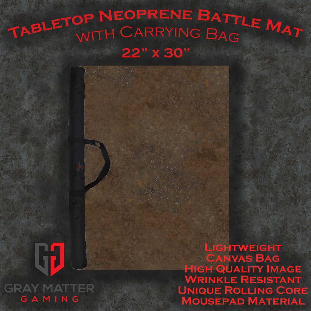 Ravaged Plains - Neoprene Battle Mat with Bag
