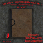 Ravaged Plains - Neoprene Battle Mat with Bag