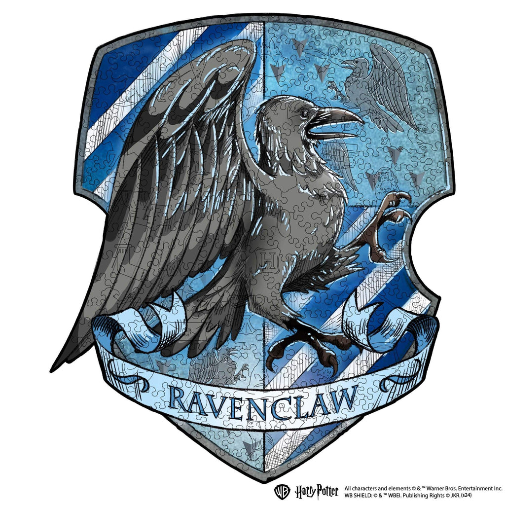 Wooden jigsaw puzzle Harry Potter Ravenclaw™ Gameplay