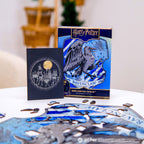 Wooden jigsaw puzzle Harry Potter Ravenclaw™ Gameplay