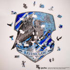 Wooden jigsaw puzzle Harry Potter Ravenclaw™ Gameplay