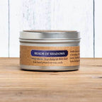 Cantrip Candles (6 oz Candle Tin) - Realm of Shadows