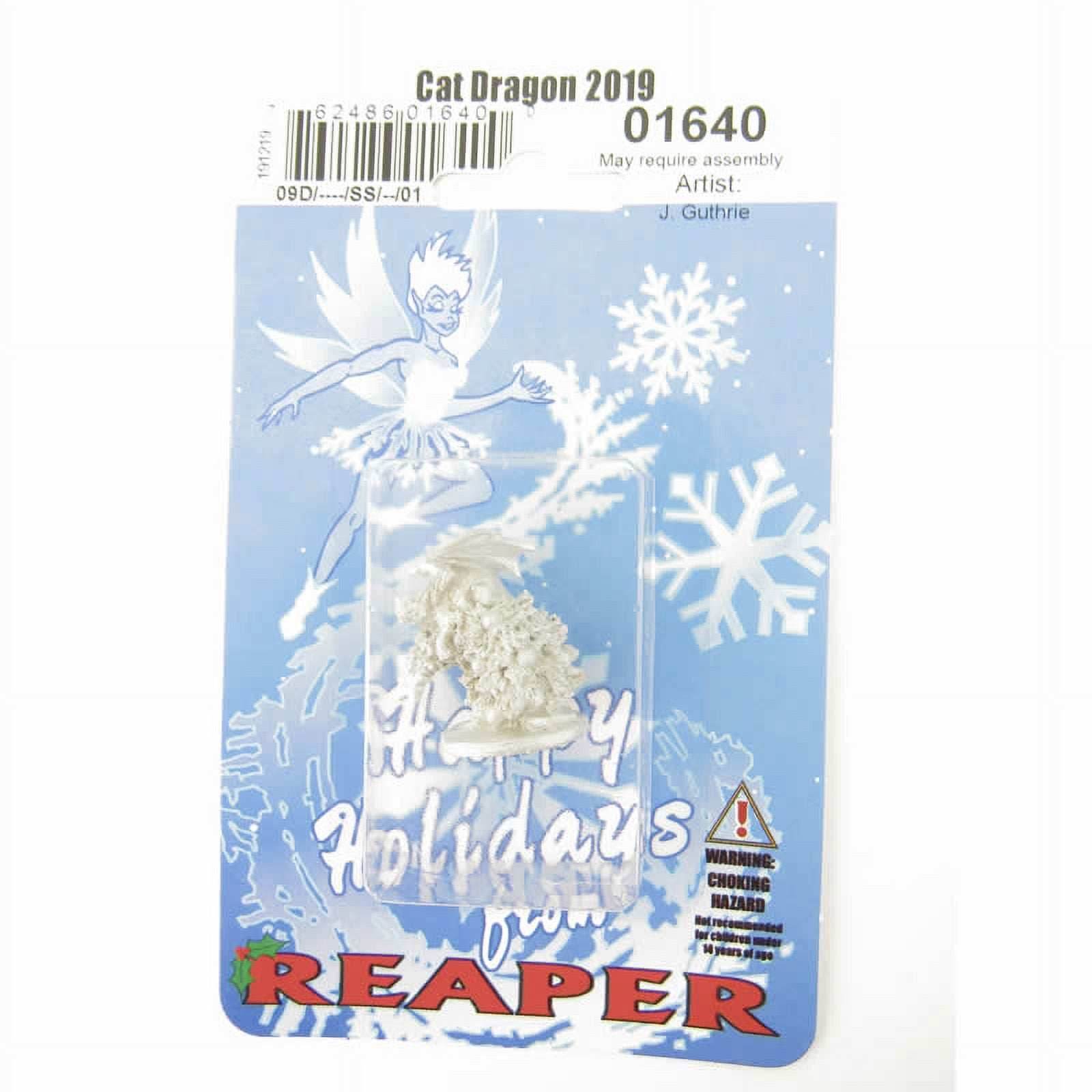 Reaper Miniatures Holiday: Cat Dragon in Tree - 