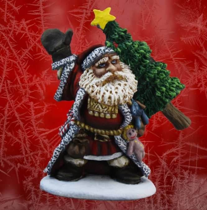 Reaper Miniatures Holiday: Santa Dwarf (2012) - 