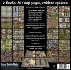 Book of Battle Mats: Castles, Crypts & Caverns - 