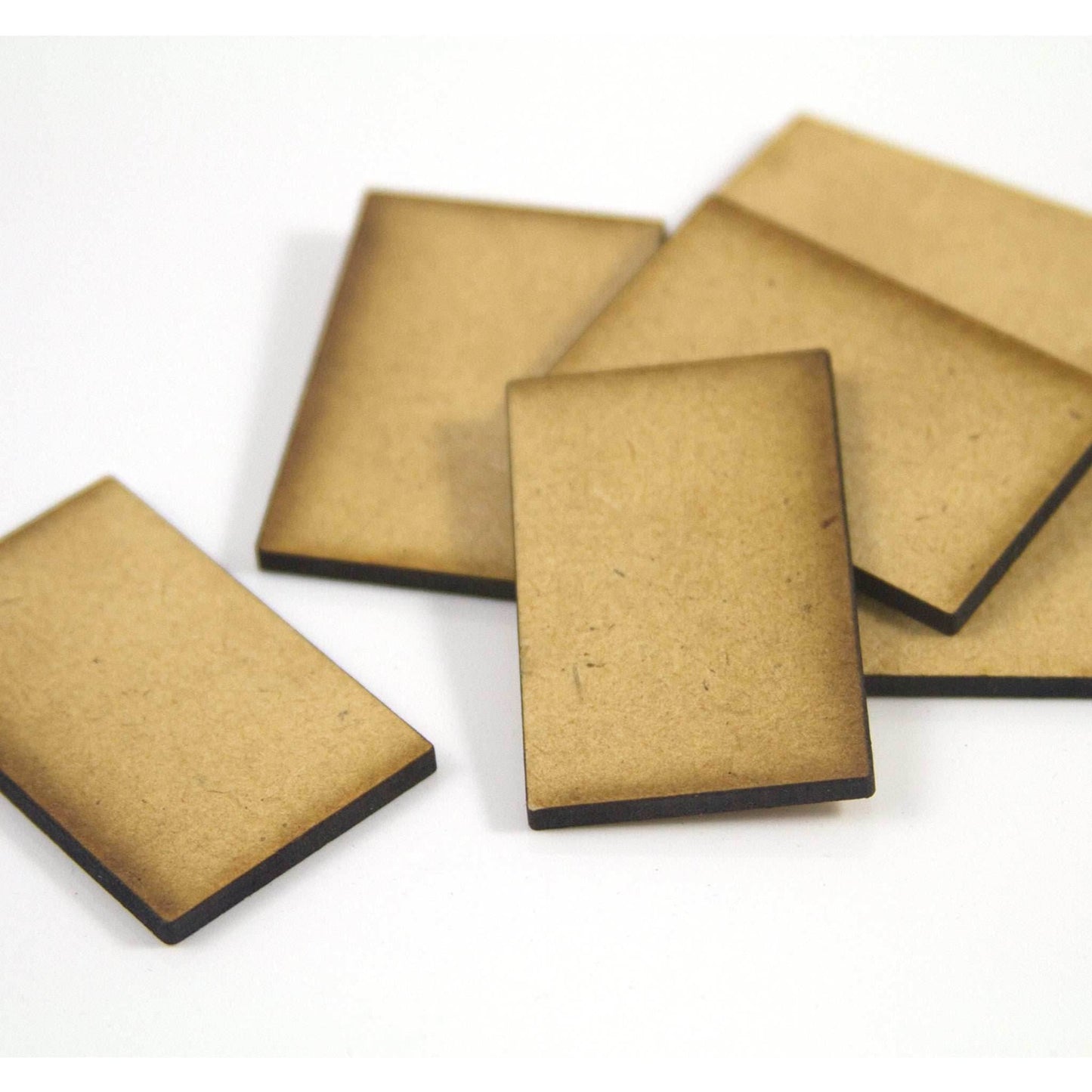 Rectangular Miniature Bases - 15 x 40 mm / 1