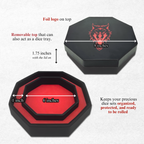 Red Fenrir Tray of Holding™ Dice Tray by Norse Foundry
