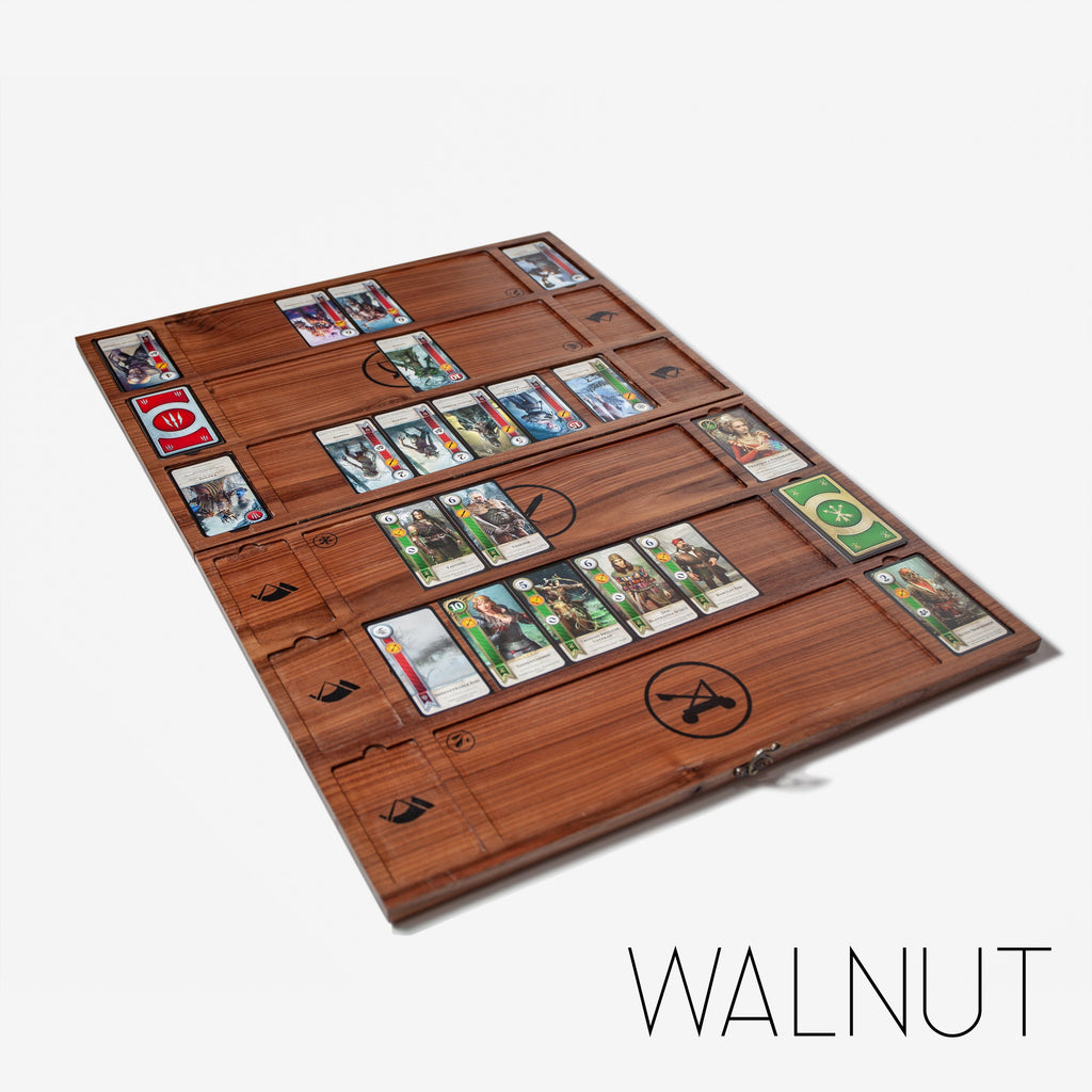 Gwent Board - Witcher Card Game - Genuine Hardwoods