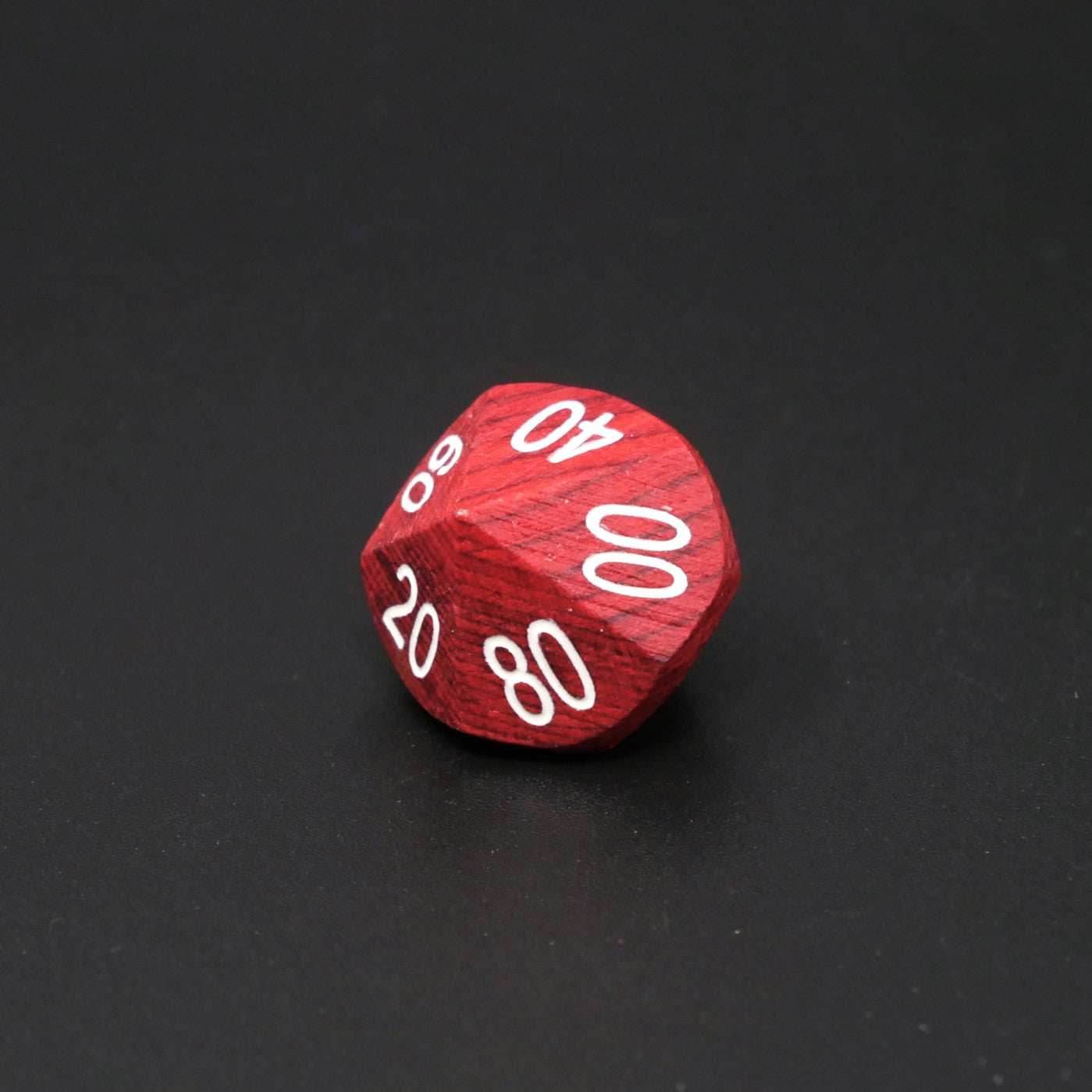 Redwood Forest - 7 Piece DnD Dice Set | Wood RPG Gaming Dice - 