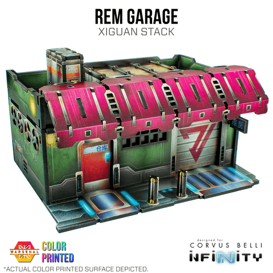 Xiguan Stacks - Rem Garage - Color Printed
