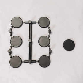 Replay Workshop: Recycled Plastic Miniatures Bases 1" Round