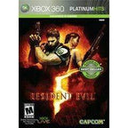Resident Evil 5 - Xbox 360 - Complete in Box - Platinum Hits