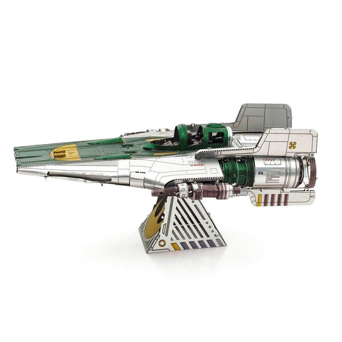 Resistance A-Wing Fighter Star Wars 3D Steel Model Kit Metal Earth - 
