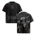 Retro Baldwin IV "The Leper King" T-Shirt – Crusader King Holy Army Vintage Washed Tee