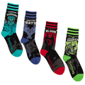 Retro Horror Crew Sock Pack  | 4 Designs