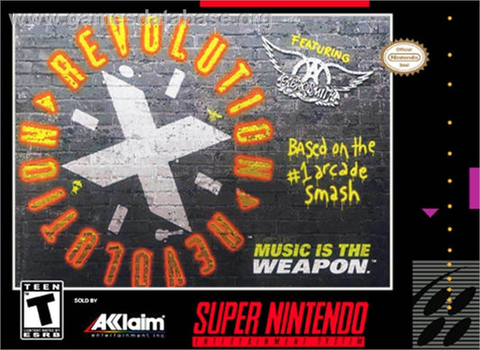 Revolution X (Super Nintendo) - Game Manual Only