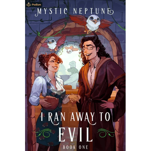 I Ran Away to Evil: A Cozy Litrpg Rom-Com - Paperback - 