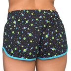 Rick and Morty Spaceship Black Pajama Set