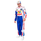 Ricky Bobby Driver Deluxe Jumpsuit and Hat Halloween Costume Cosplay