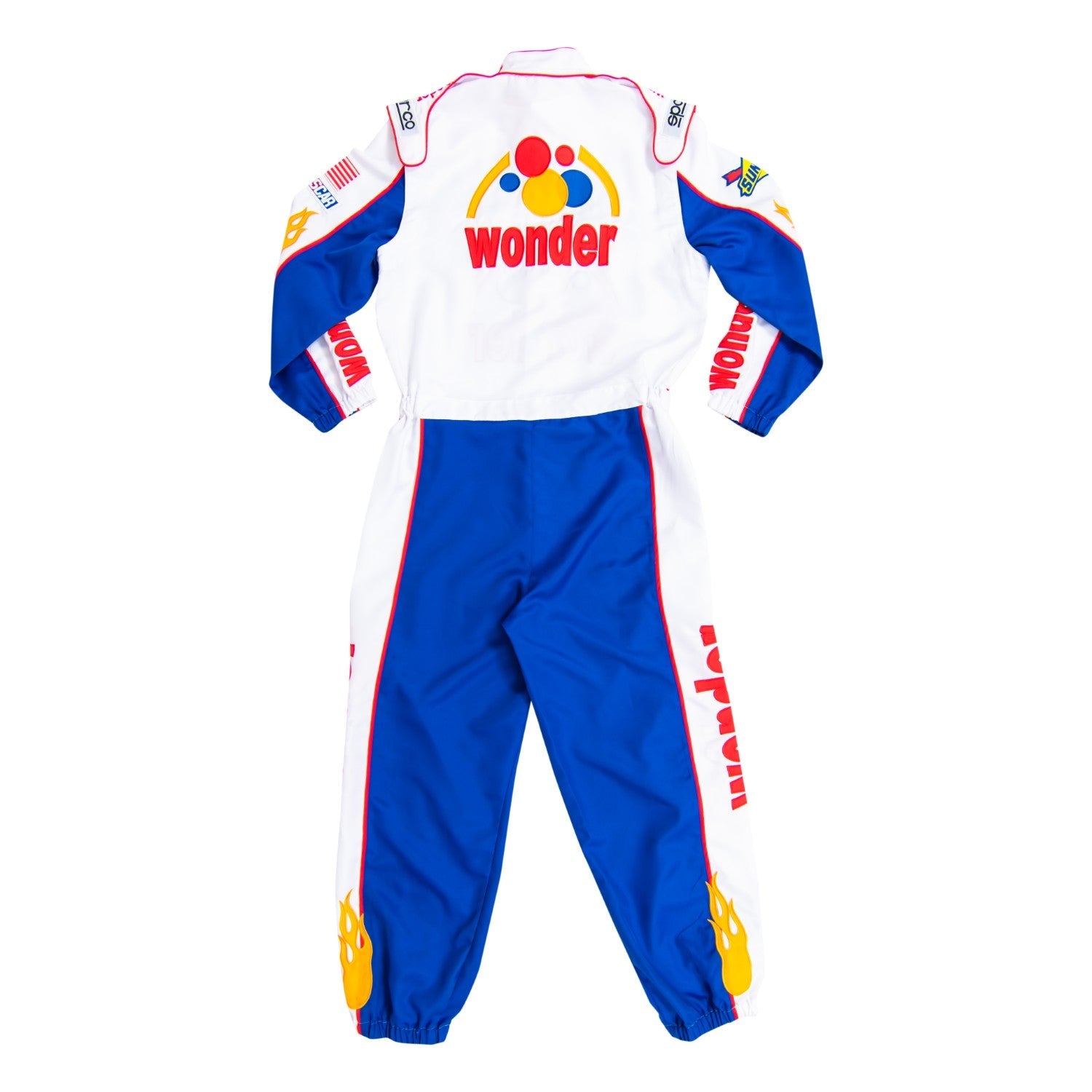 Ricky Bobby Driver Deluxe Jumpsuit and Hat Halloween Costume Cosplay