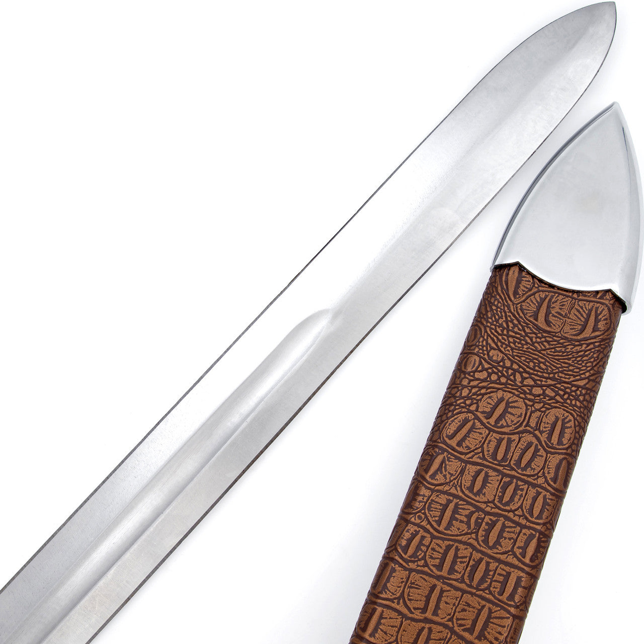Ringing Metal 1095 High Carbon Steel Medieval Sword-3