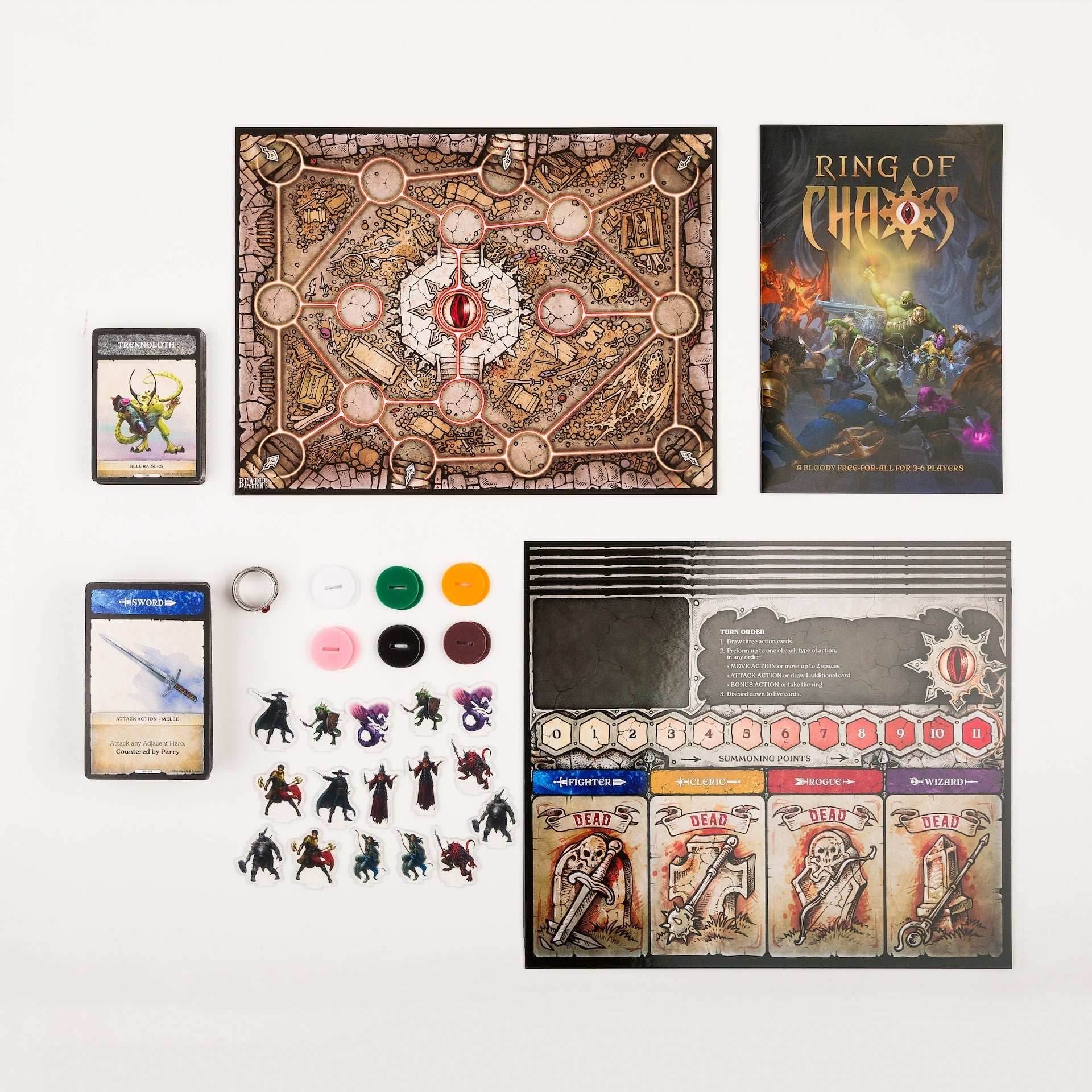 Ring of Chaos Board Game - 