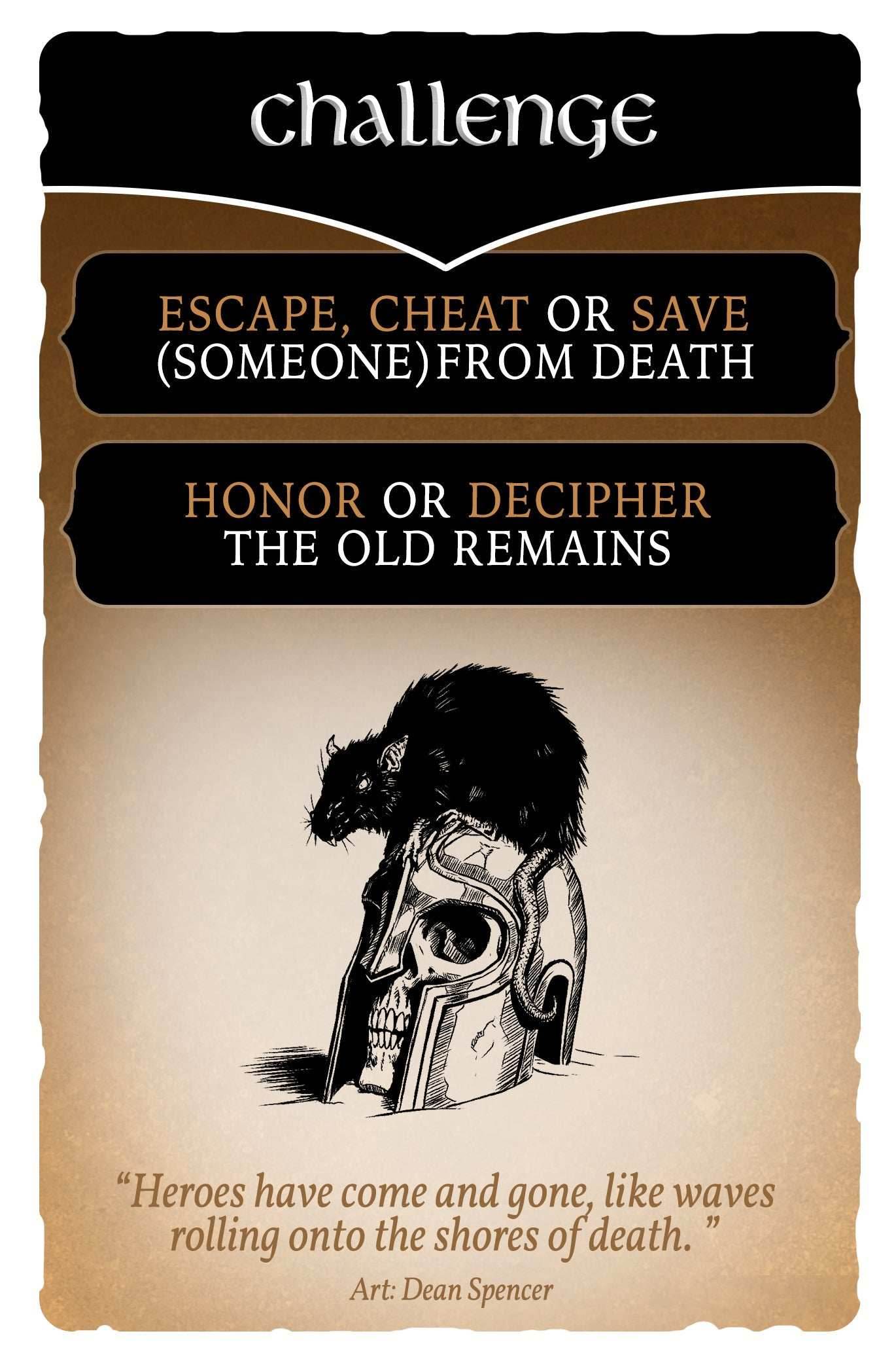 Heroic Challenges Starter Set box - 