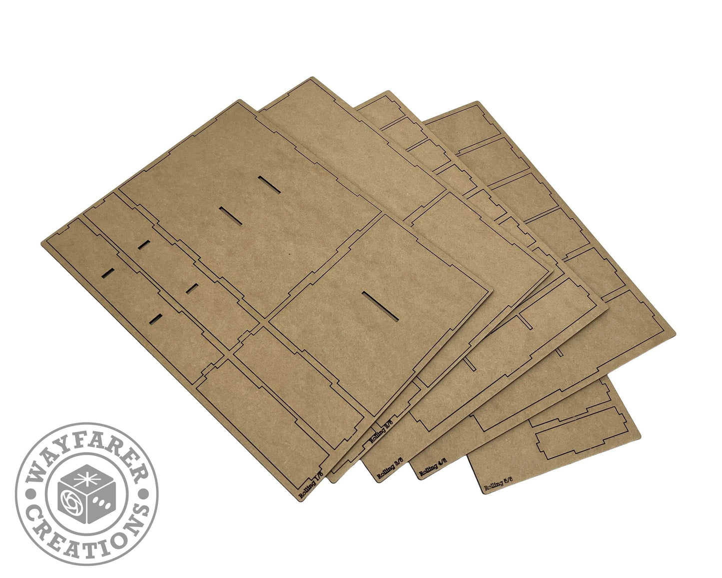 Rolling Heights Board Game Organizer Insert - 