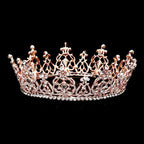 Stone Embellished Crown Tiara