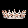 Teardrop Stone Accented Crown Tiara