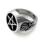 Roseus Pentagram Ring - 