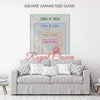 Monopoly Style Just Hustling To The Bank Motivational Framed Canvas Wall Art