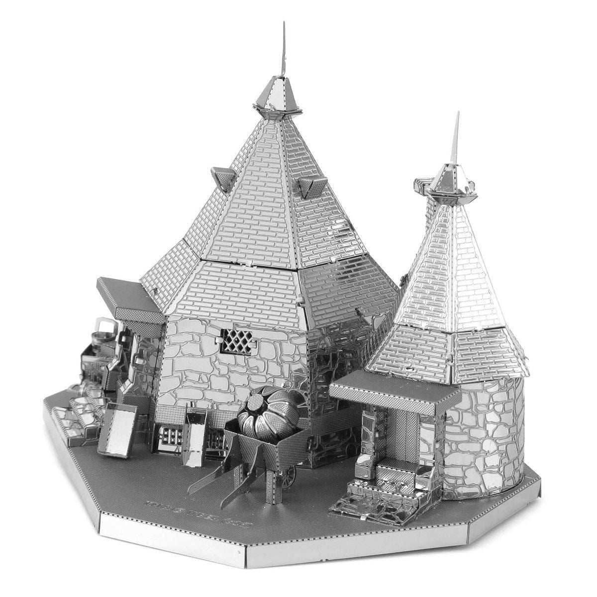 Rubeus Hagrid Hut Harry Potter 3D Steel Model Kit Metal Earth - 