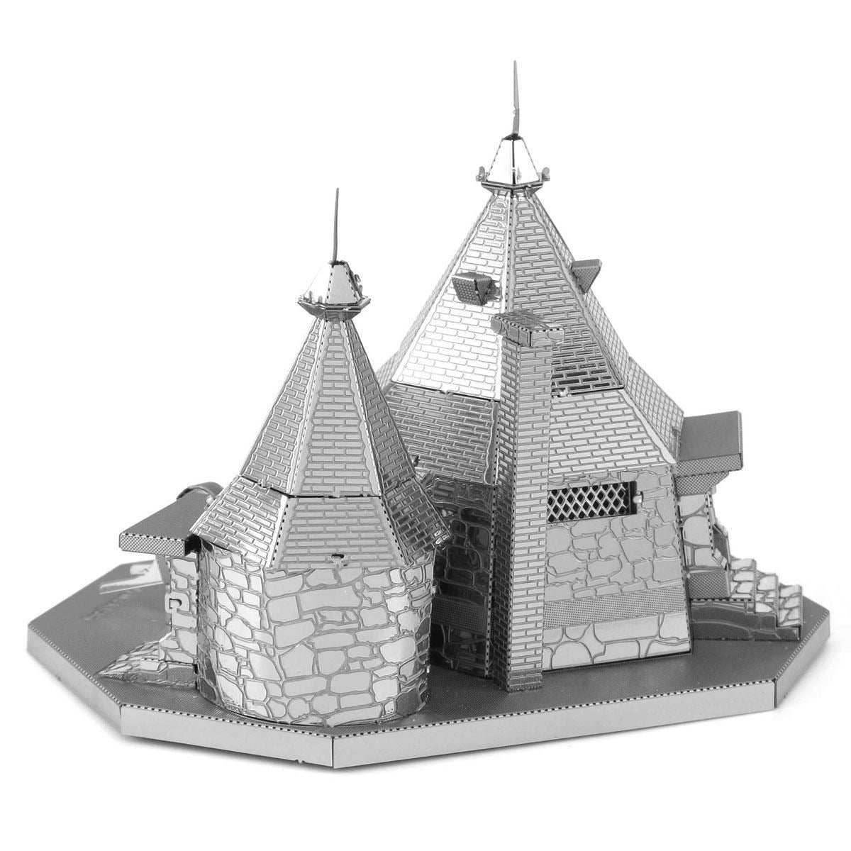 Rubeus Hagrid Hut Harry Potter 3D Steel Model Kit Metal Earth - 