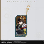 Invitation From The Stellar Series Glitter Quicksand Acrylic Keychain Honkai: Star Rail