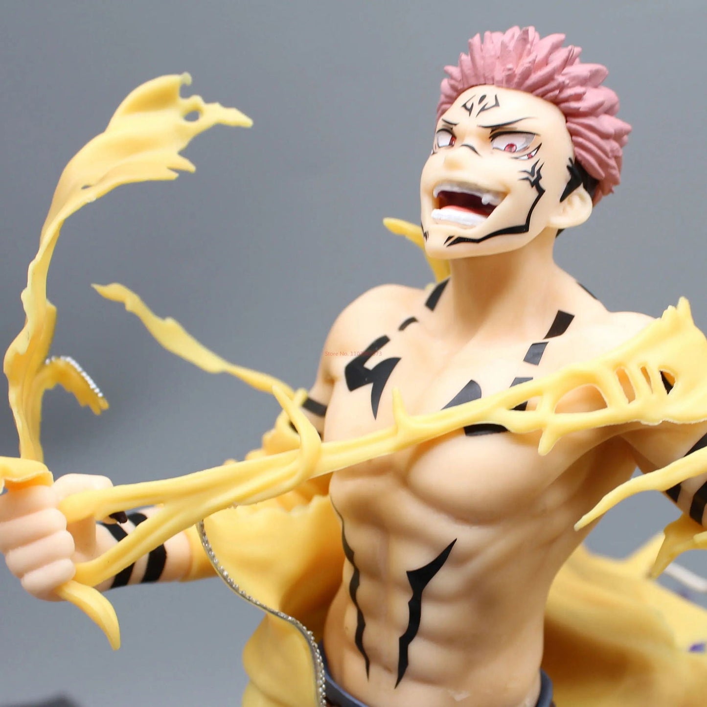 Ryomen Sukuna Anime Figure, Jujutsu Kaisen JJK Action Figurines Statue Collection 25 cm